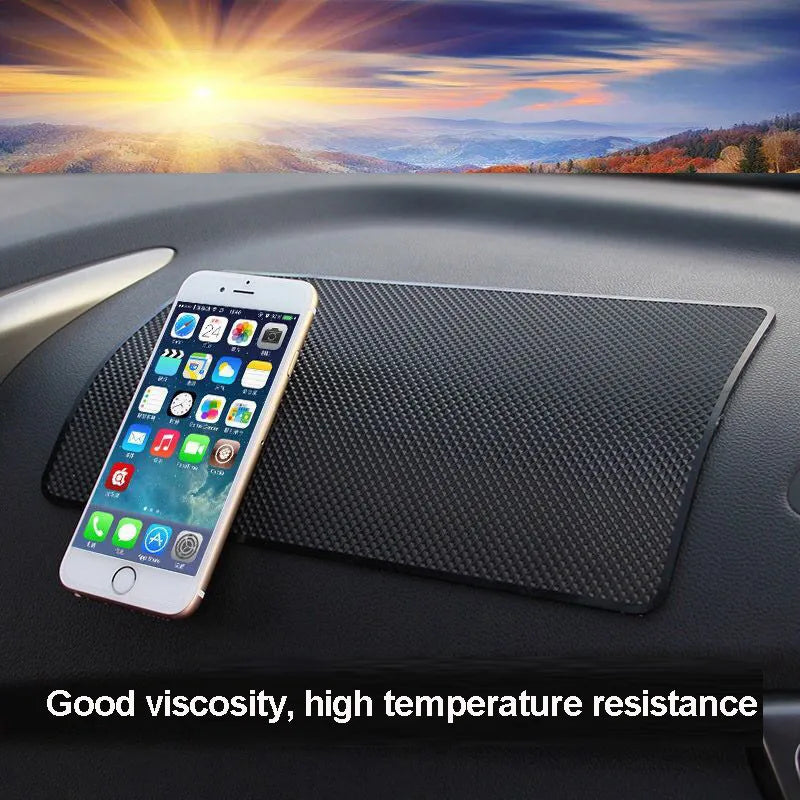 Tapis antidérapant en PVC pour tableau de bord de voiture