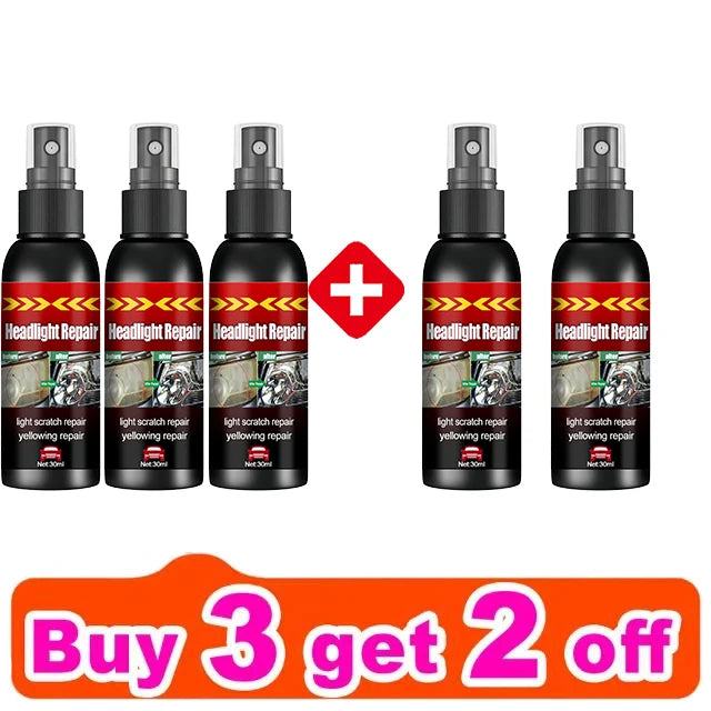 Spray de réparation de phares pour la rénovation de voitures