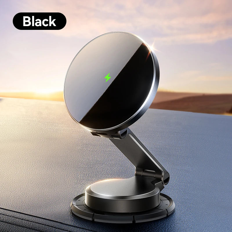 Support Magnétique Auto Joyroom N55 – Chargeur Sans Fil 15W & Rotation 360°