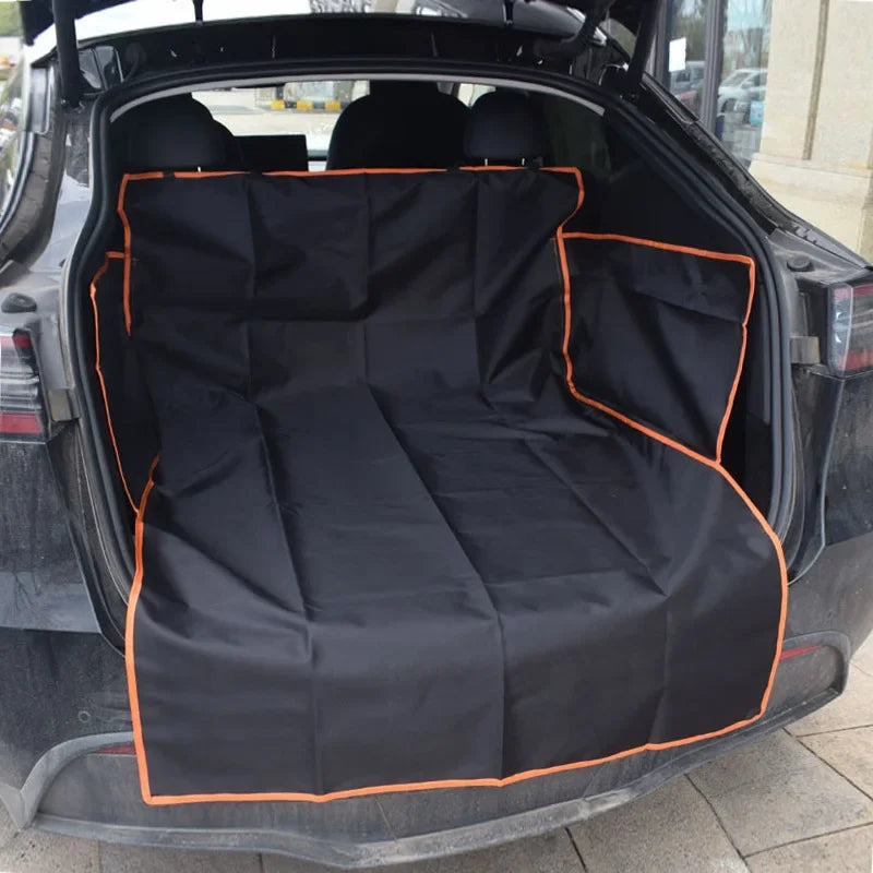 Tapis de Coffre Protège-Chiens – Tapis Étanche en Tissu Oxford