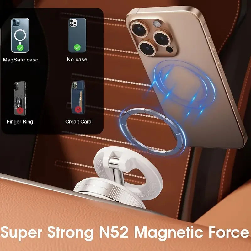 Xiaomi K007 Cell Phone Holder 360° Rotation Car Mount Electric Vacuum Magnetic Foldable Strong Suction Stand For Live Streaming
