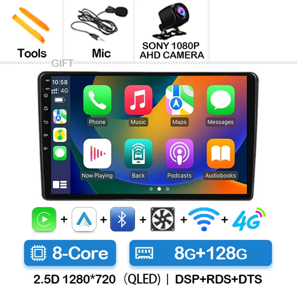 Autoradio Android 15 pour Peugeot 208(2013–2017)