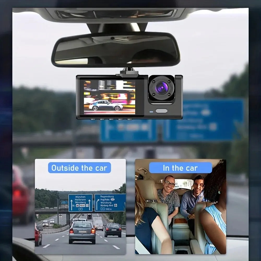 Dashcam avec vision nocturne infrarouge