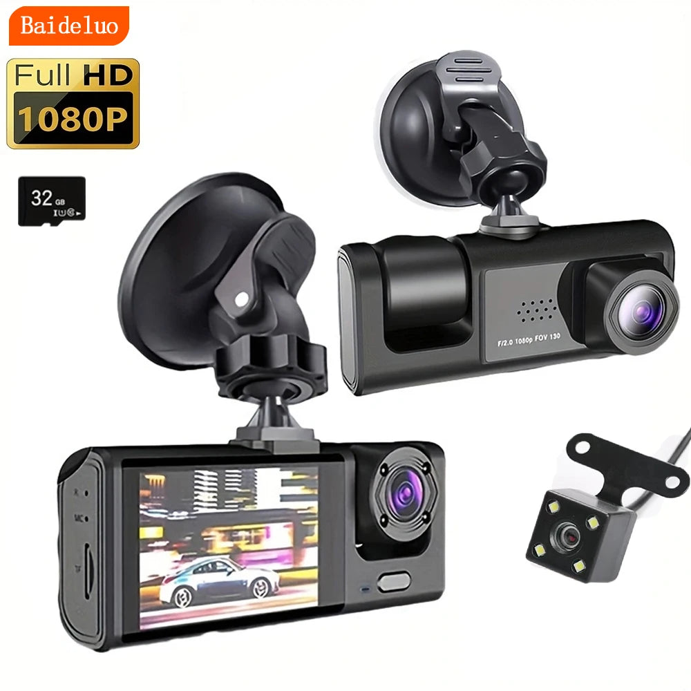 Dashcam avec vision nocturne infrarouge