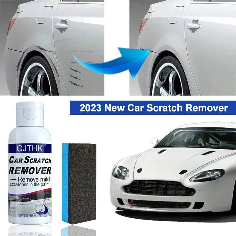 Spray élimine les rayures et la peinture de votre voiture