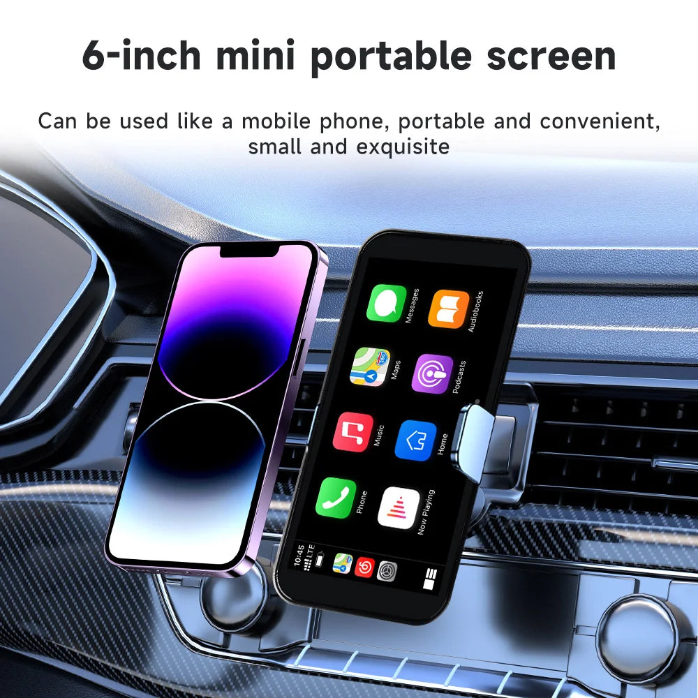 Autoradio Écran 6" GPS – CarPlay Sans Fil & Android Auto Universel