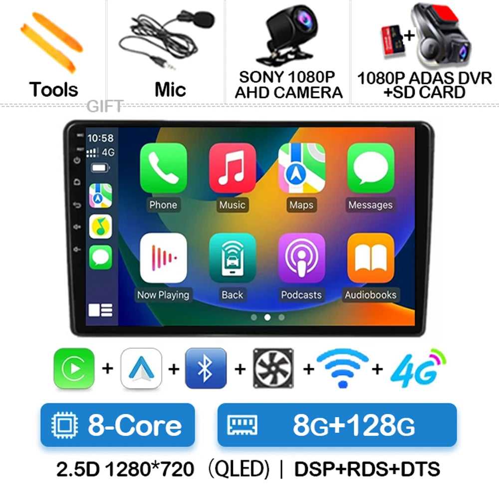 Autoradio Android 15 pour Peugeot 208(2013–2017)