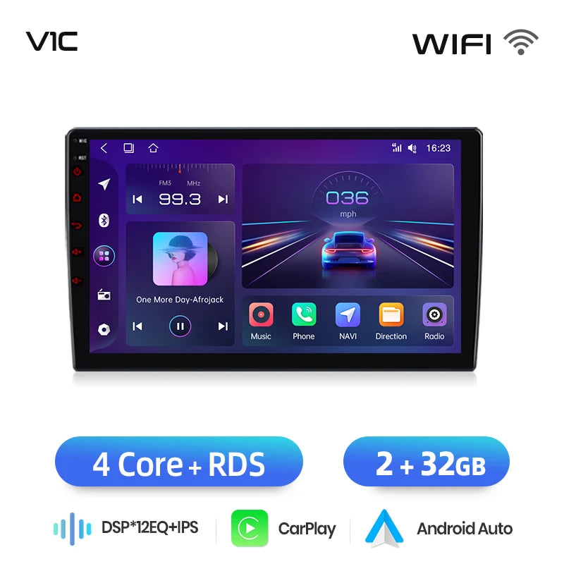 Junsun Apple/Android pour Peugeot 2008 208 2012-2018