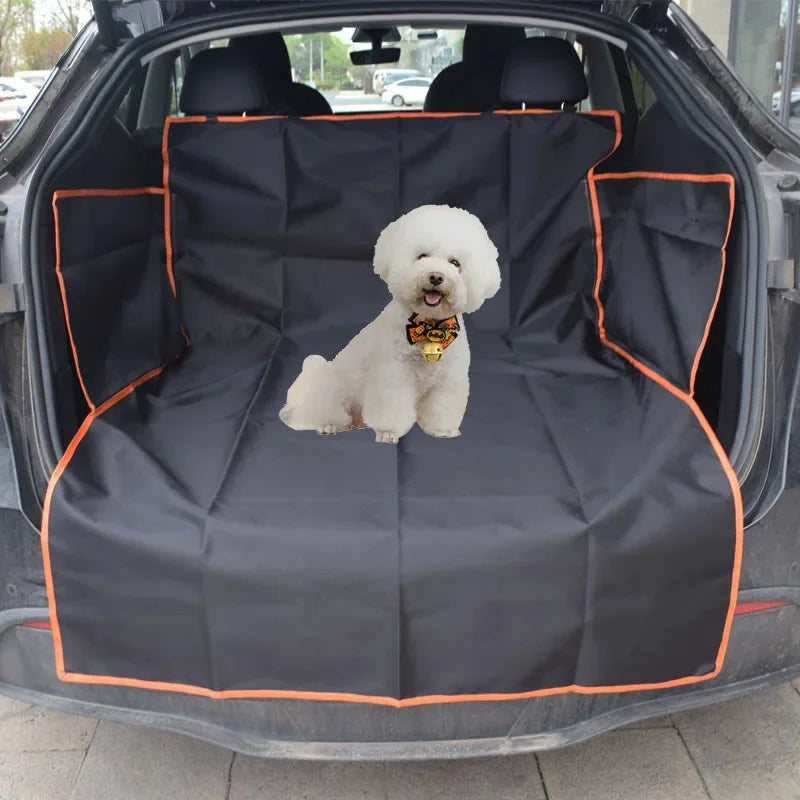 Tapis de Coffre Protège-Chiens – Tapis Étanche en Tissu Oxford