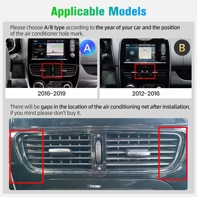 Autoradio Junsun CarPlay Android Auto pour Renault Clio 4/ZOE (2012–2017)