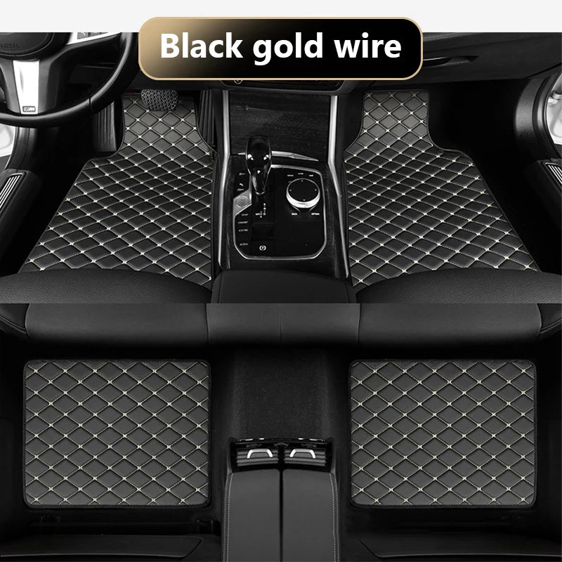 Set 4 Tapis de Sol Auto SEAMETAL – Universels, Étanches et Résistants