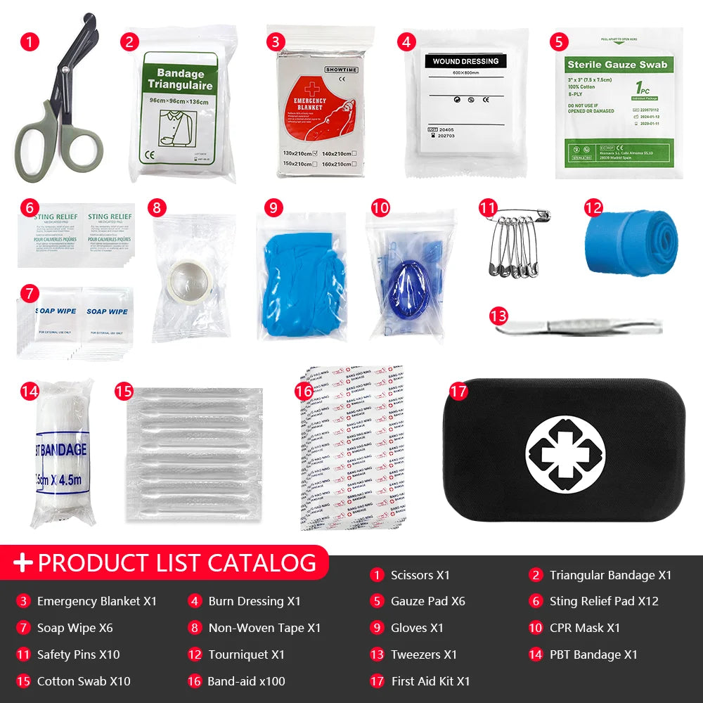 Trousse de Premiers Secours 215 pcs