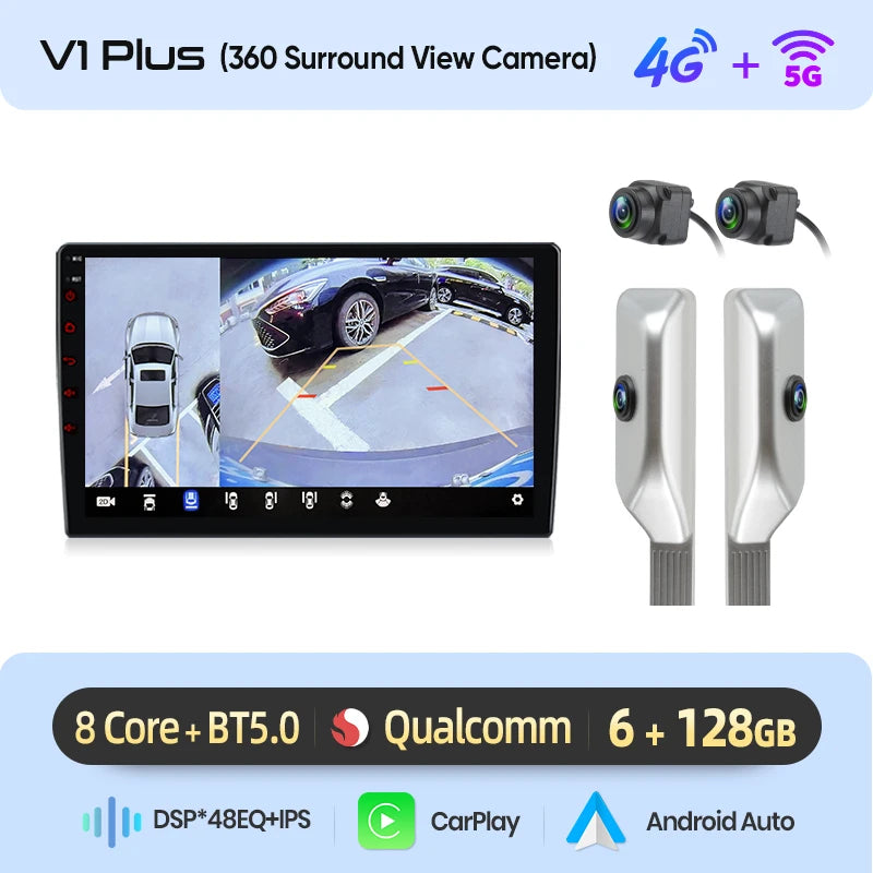 Junsun Apple/Android pour Peugeot 2008 208 2012-2018