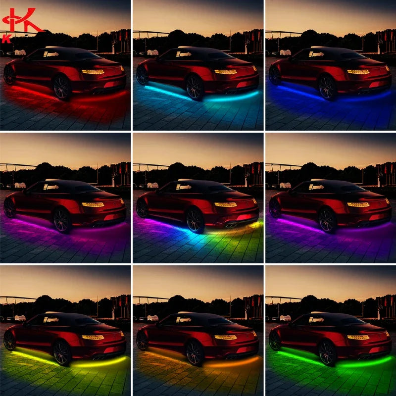 Éclairage Néon LED Sous Carrosserie pour Châssis (Bande Lumineuse)