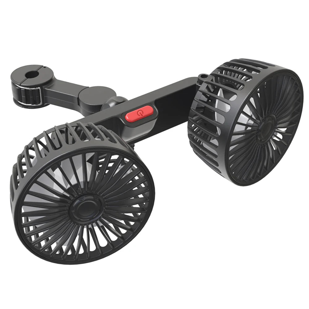 Ventilateur Auto 360° 3 Vitesses – Refroidisseur de Siège USB Réglable