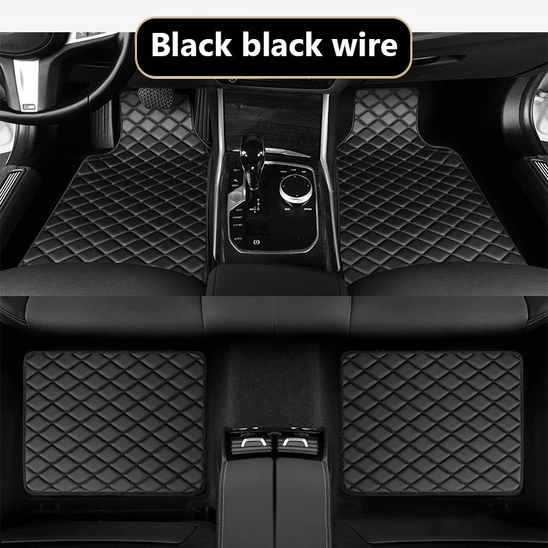 Set 4 Tapis de Sol Auto SEAMETAL – Universels, Étanches et Résistants