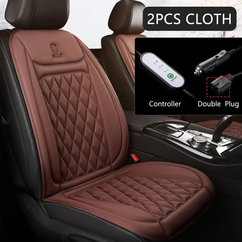 Coussin Chauffant Auto 12/24V – Chauffage Rapide Universel