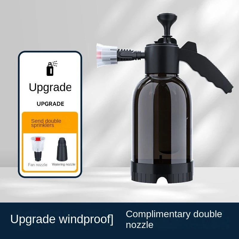 Pulvérisateur Mousse 2L avec 3 Buses – Pompe Manuelle pour Lavage Auto