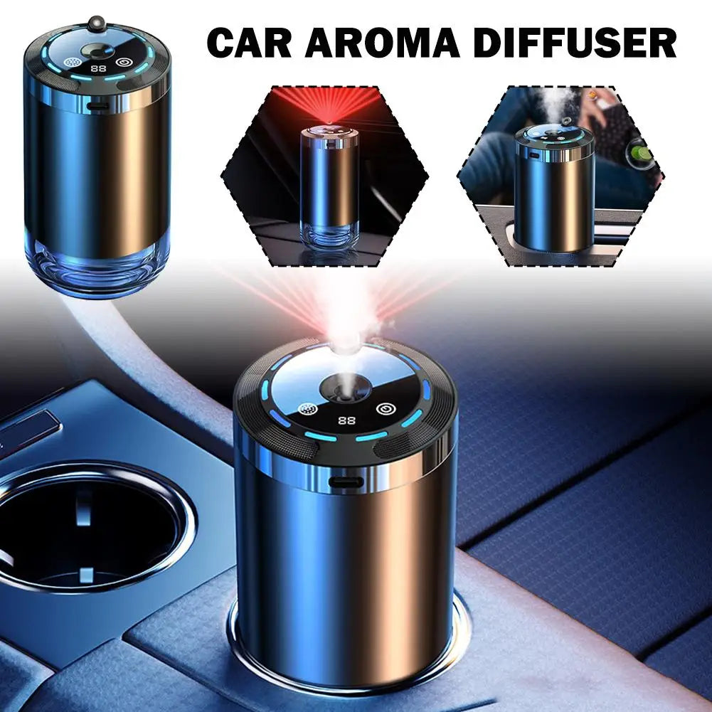 Diffuseur Parfum Auto Intelligent Rechargeable – 5 Niveaux d’Intensité