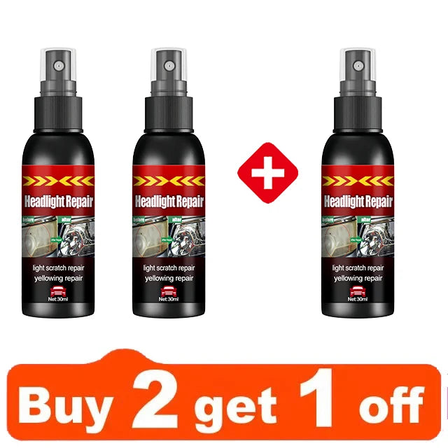 Spray de réparation de phares pour la rénovation de voitures