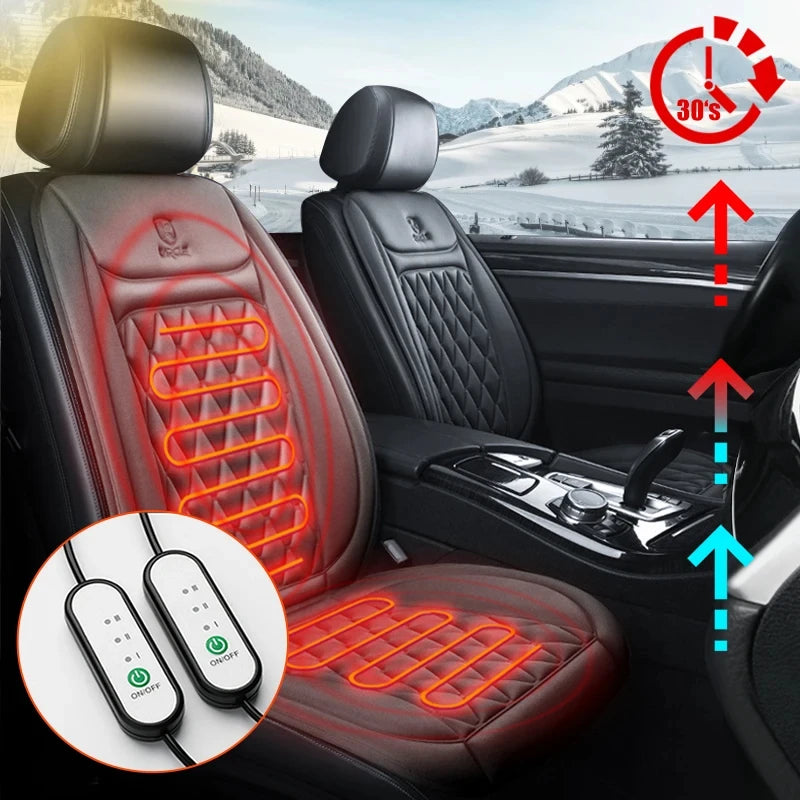 Coussin Chauffant Auto 12/24V – Chauffage Rapide Universel