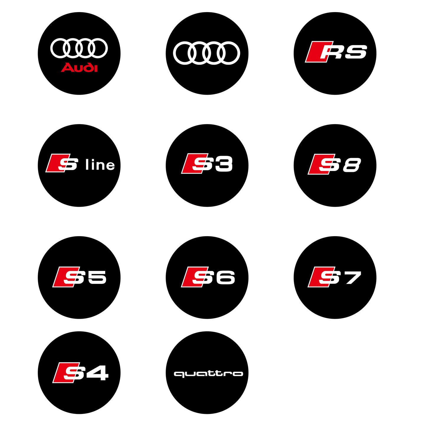 Projecteurs LED de Porte HD pour Audi A3, A4, A5, A6, Q3, Q5, Q7, S & RS