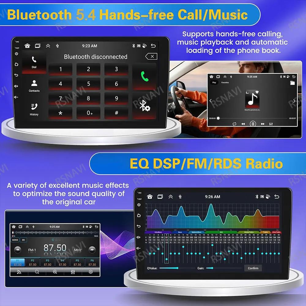 Autoradio Android 15 pour Peugeot 208(2013–2017)