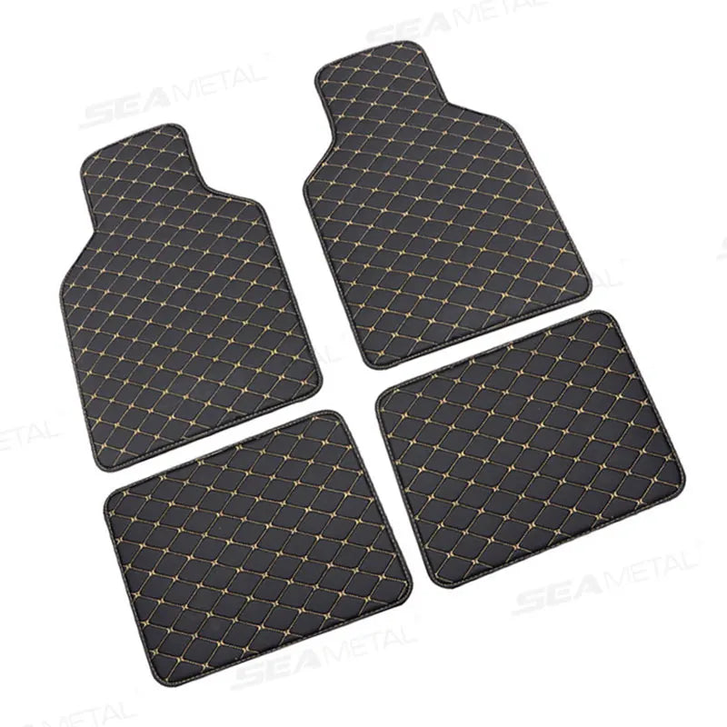 Set 4 Tapis de Sol Auto SEAMETAL – Universels, Étanches et Résistants
