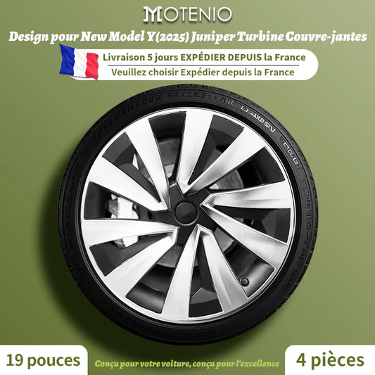 Lot de 4 enjoliveurs de roue 19 pouces