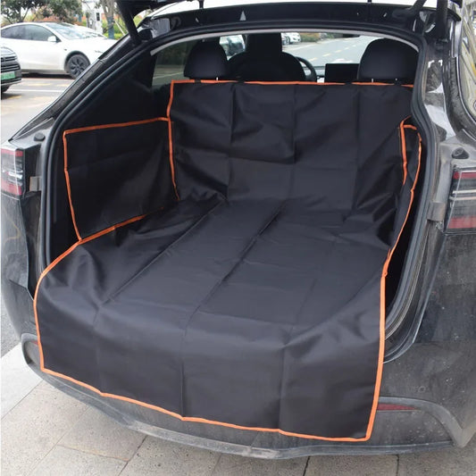 Tapis de Coffre Protège-Chiens – Tapis Étanche en Tissu Oxford