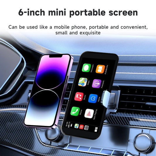 Autoradio Écran 6" GPS – CarPlay Sans Fil & Android Auto Universel