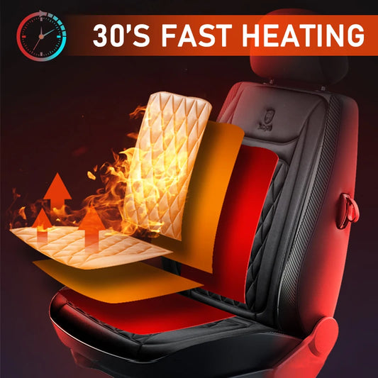 Coussin Chauffant Auto 12/24V – Chauffage Rapide Universel