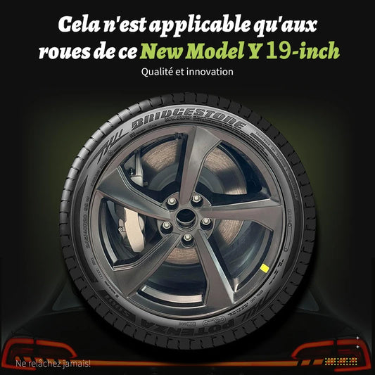 Lot de 4 enjoliveurs de roue 19 pouces