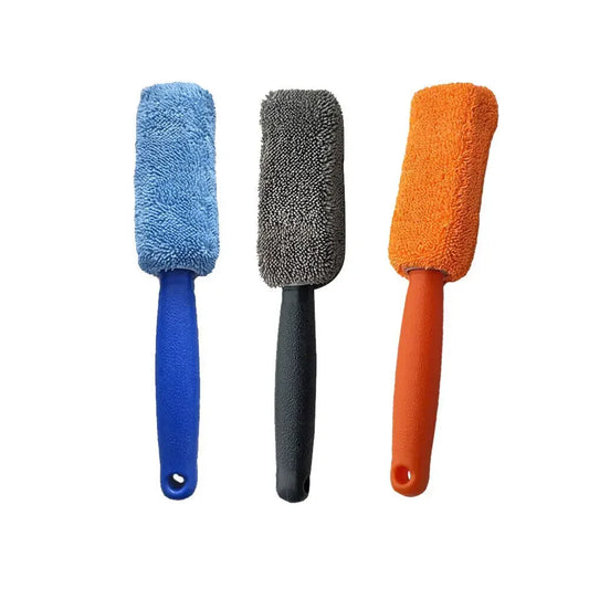 Brosse Nettoyage Pneus & Jantes – Outil Détail Auto pour Voiture, Moto, Vélo