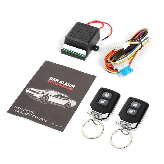Système Verrouillage Centralisé Sans Clé – Kit Alarme Auto 401/T242