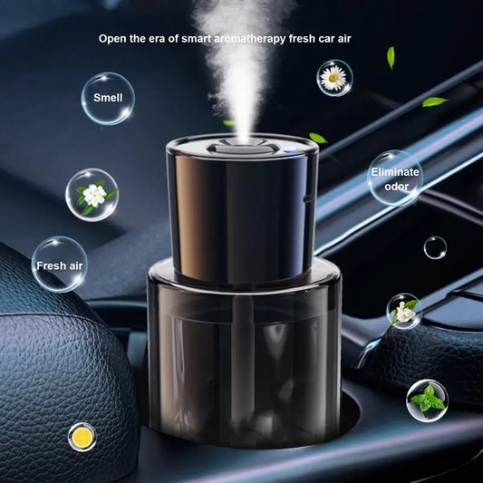 Désodorisant Auto Automatique 50 ml – Diffuseur USB à 5 Modes Réglables