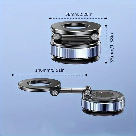 Xiaomi K007 Cell Phone Holder 360° Rotation Car Mount Electric Vacuum Magnetic Foldable Strong Suction Stand For Live Streaming