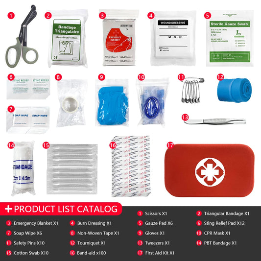 Trousse de Premiers Secours 215 pcs